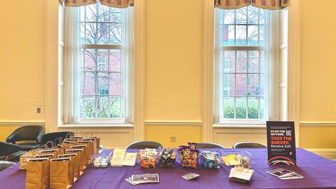 A table with HESMA collateral