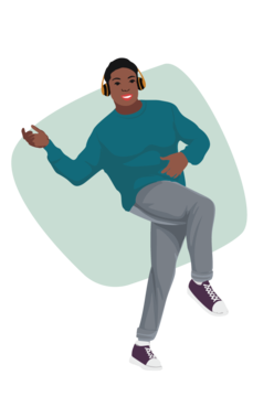 Person dancing