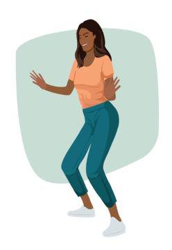 Person dancing
