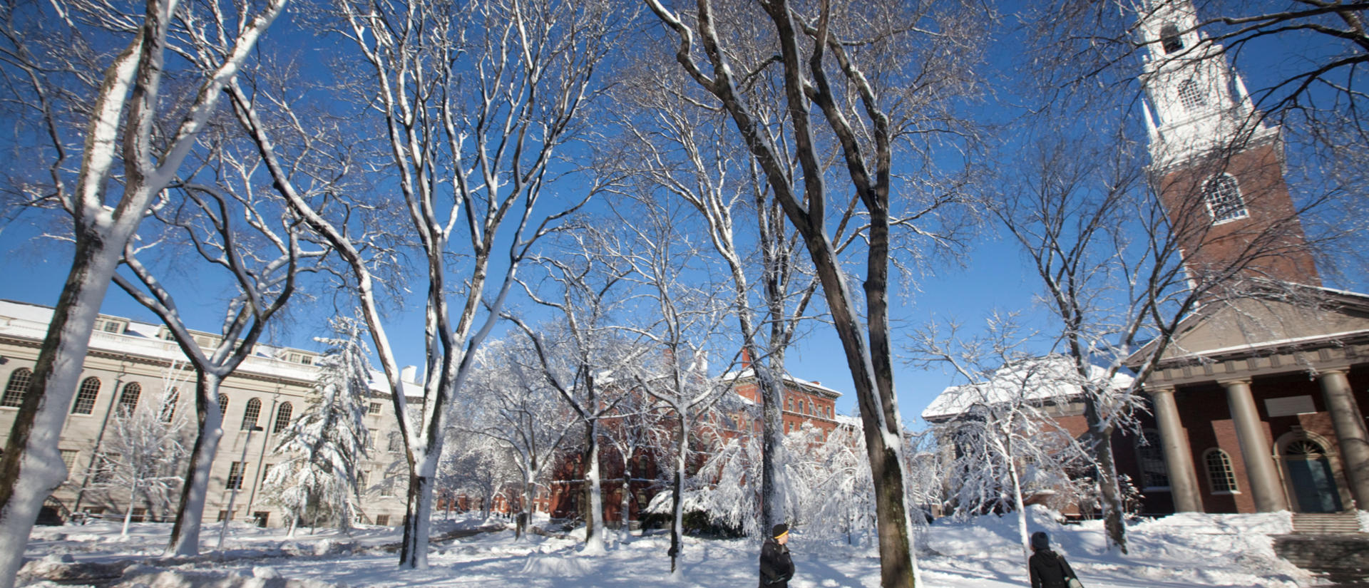 Snowy Day on Campus